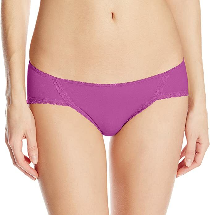 B TEMPT'D by WACOAL BIKINI PANTIES cotton/modal 978256 PURPLE BRAND NEW