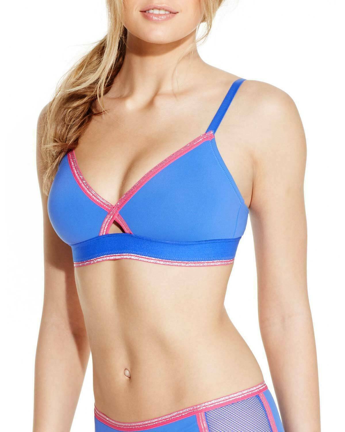 B.tempt'd Active Non Wired Sport Bra 952210 Wire Free BRAND NEW BLUE