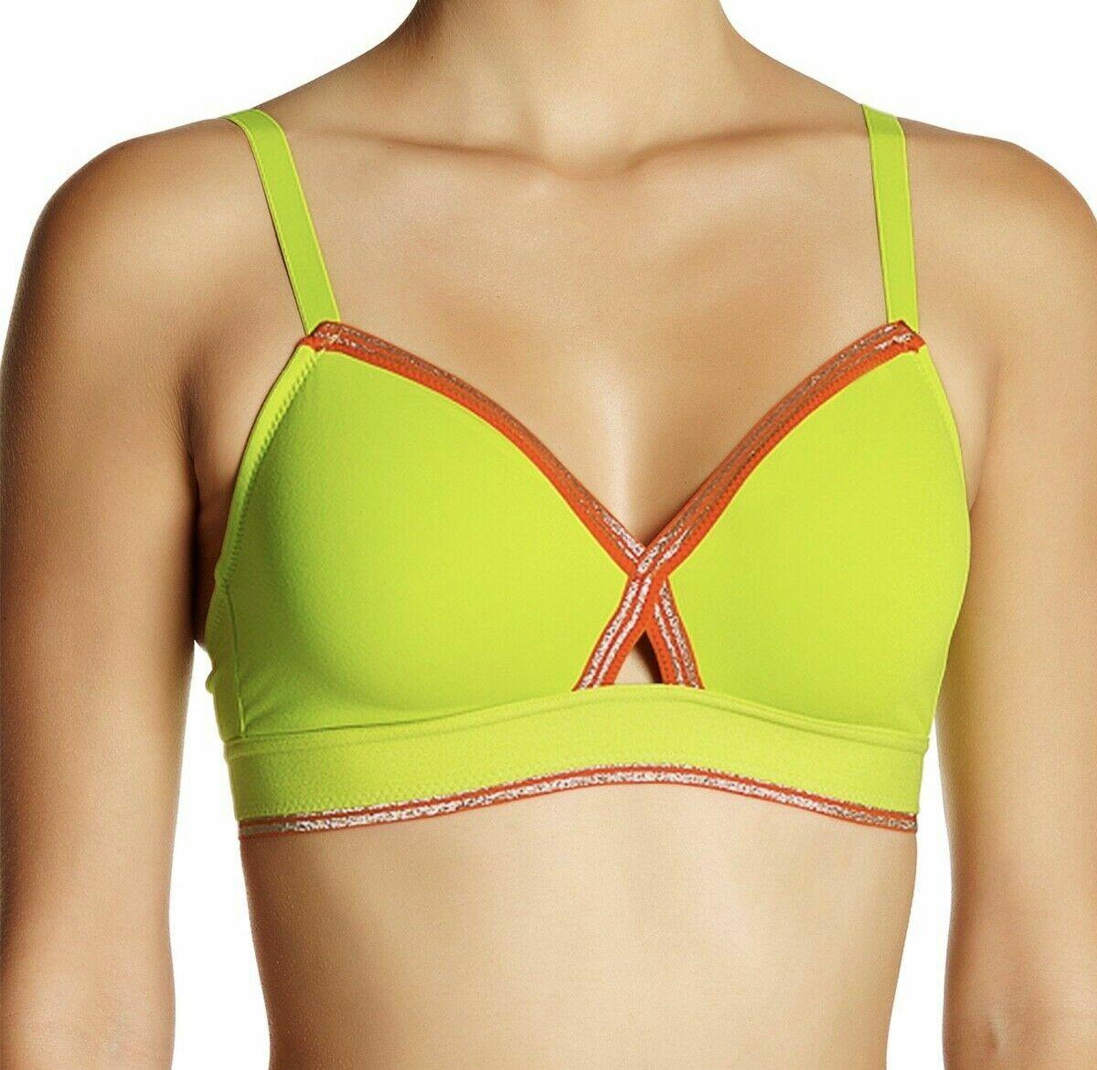 B.tempt'd Active Non Wired Sport Bra 952210 Wire Free BRAND NEW LIME SIZE UK 34